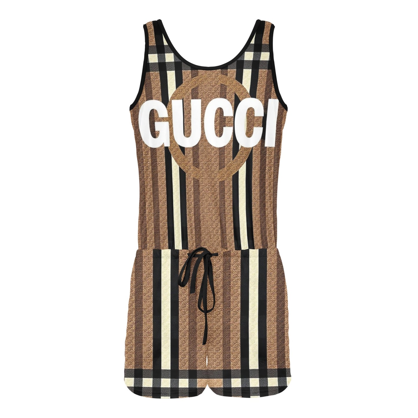 Guccii by Carti Vest Short Jumpsuit