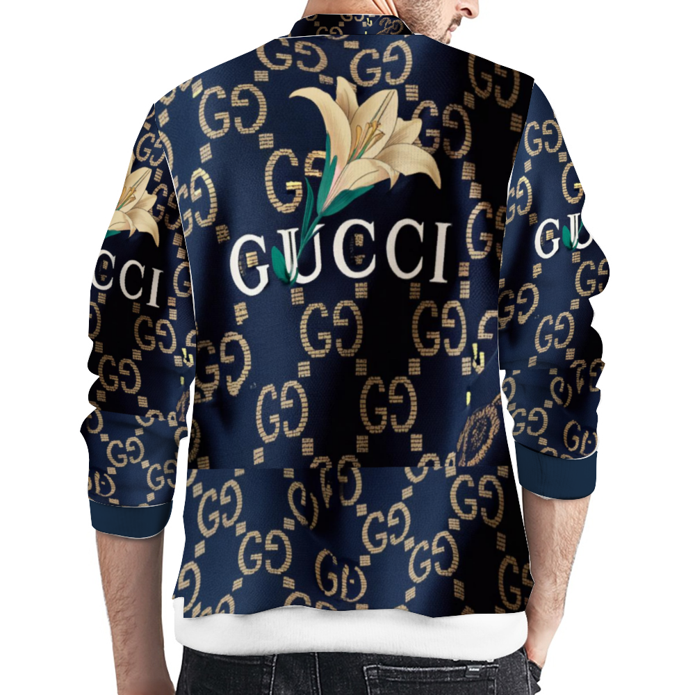 Gucci G'iore Custom Casual Turtleneck Long Sleeve Sweater
