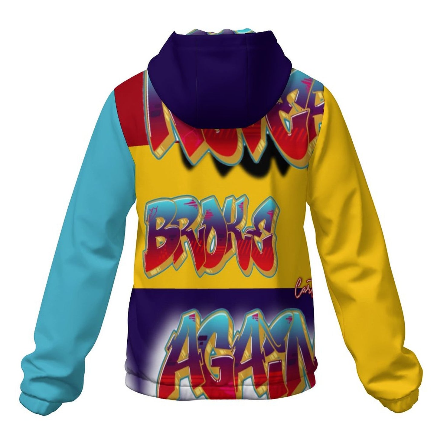 Never Broke Hooded Short Trench