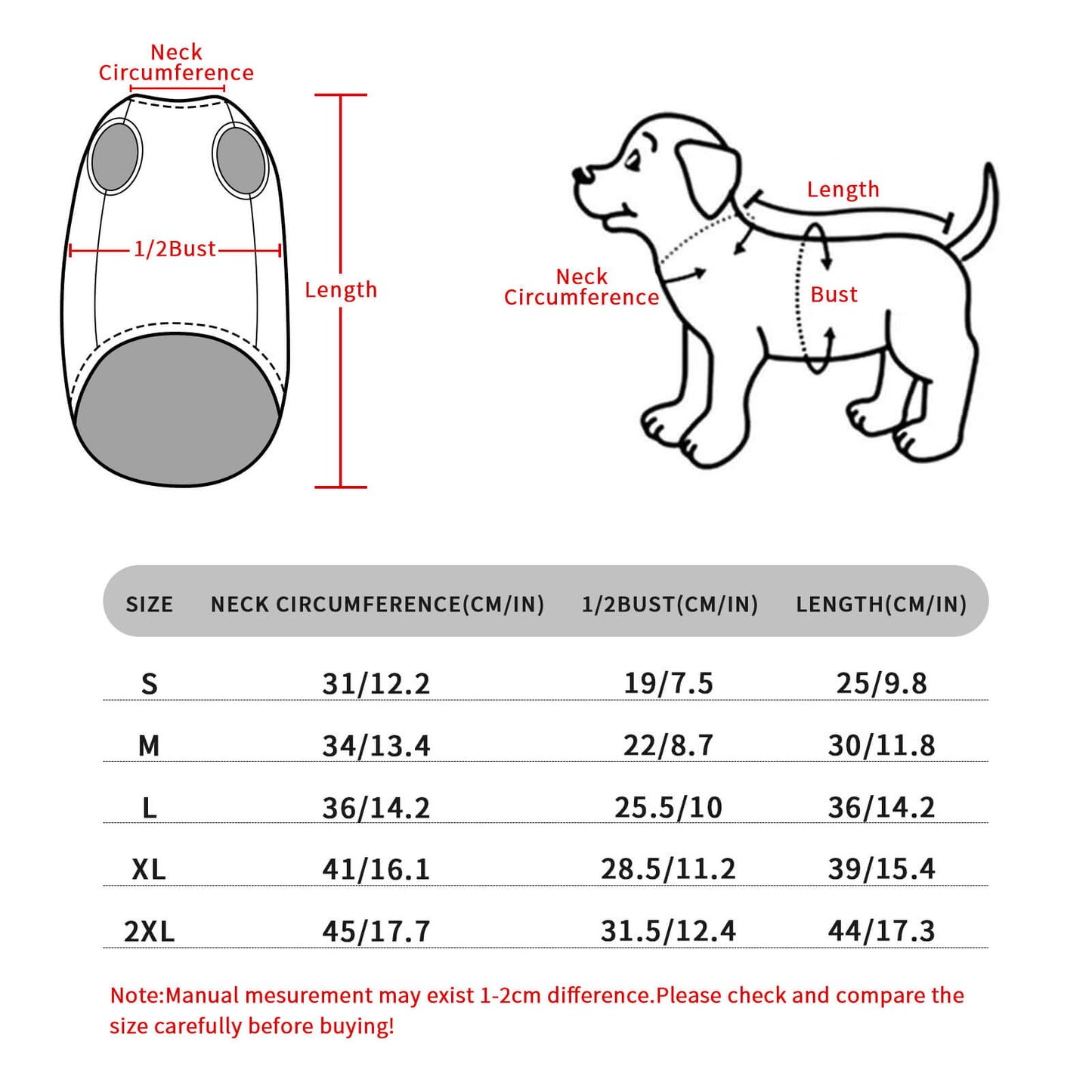 Custom Dog Vests- Pet Tank Tops (All-Over Printing)