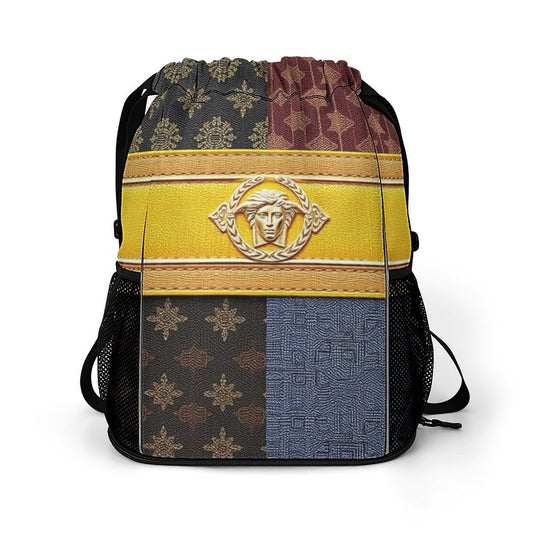 Waffle Cloth Drawstring Bag (One Site)