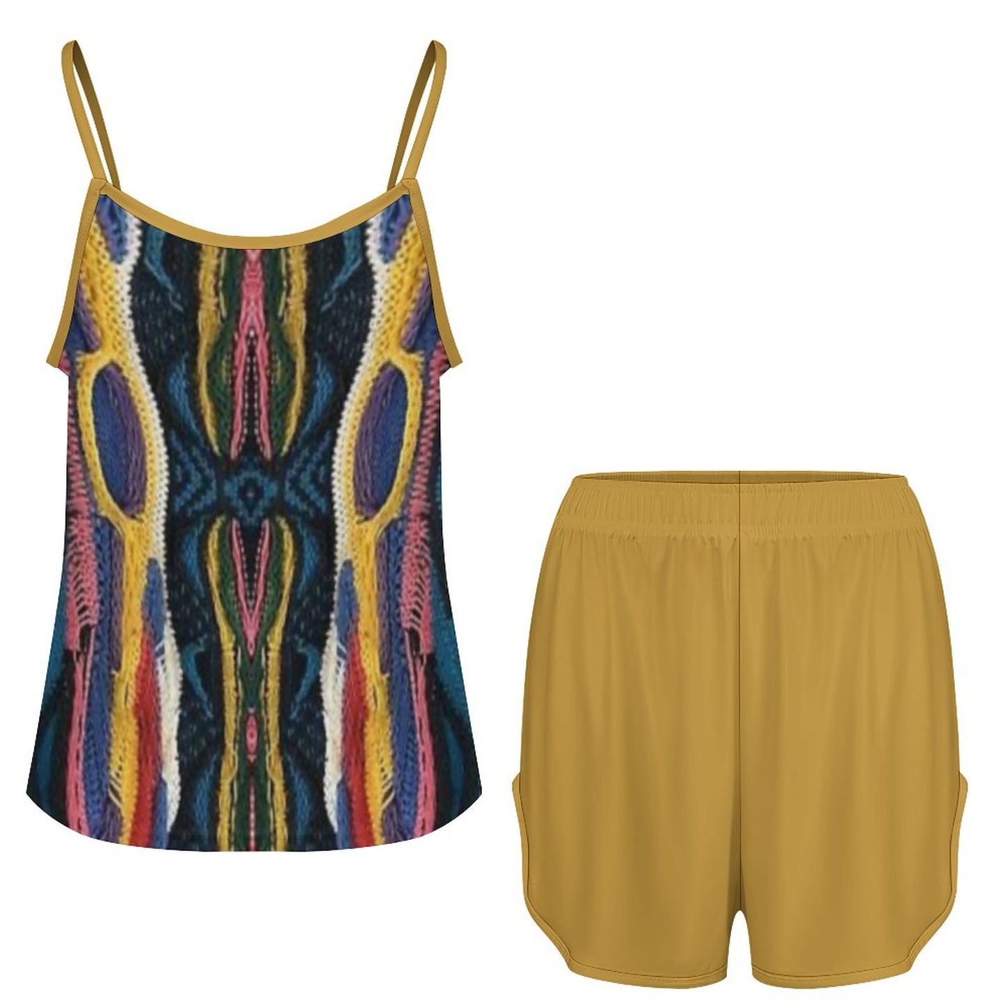 Cartier Cool Colors Ice Silk Camisole Pajama