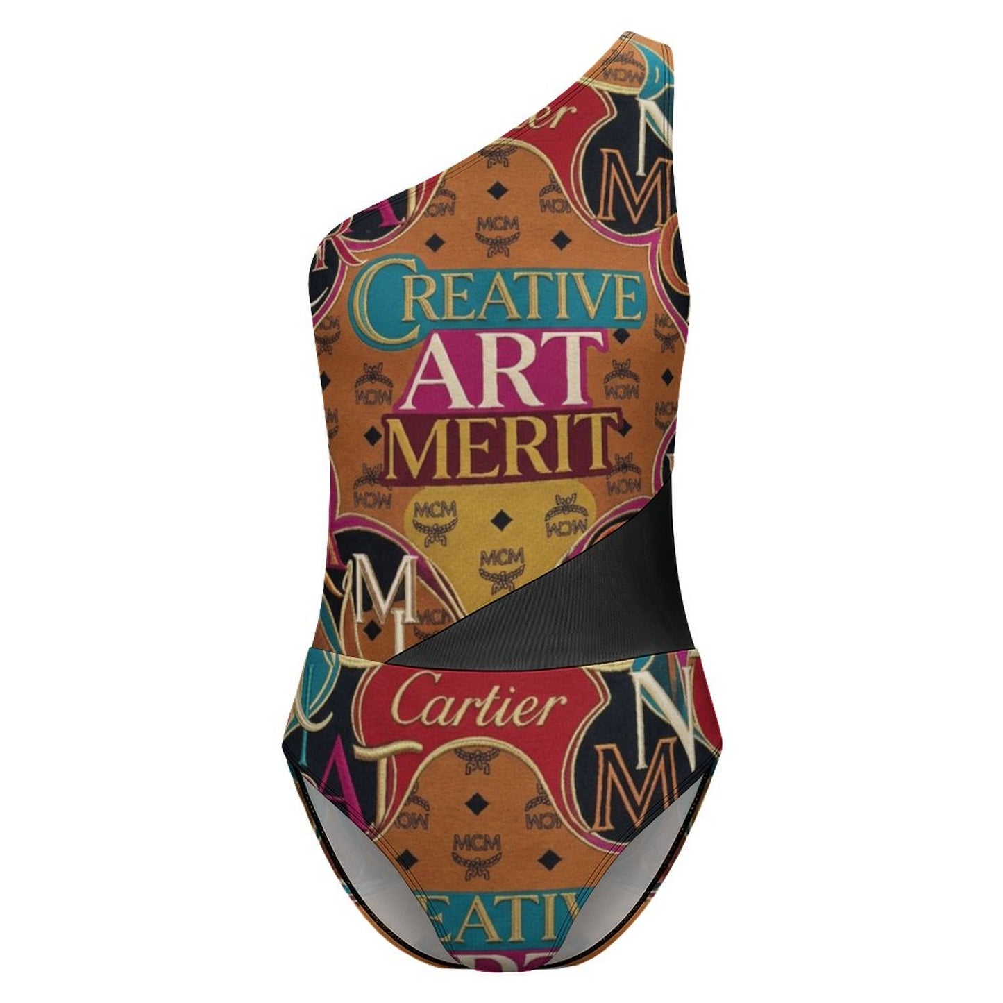 CMCM Mesh One-Piece Swimsuit