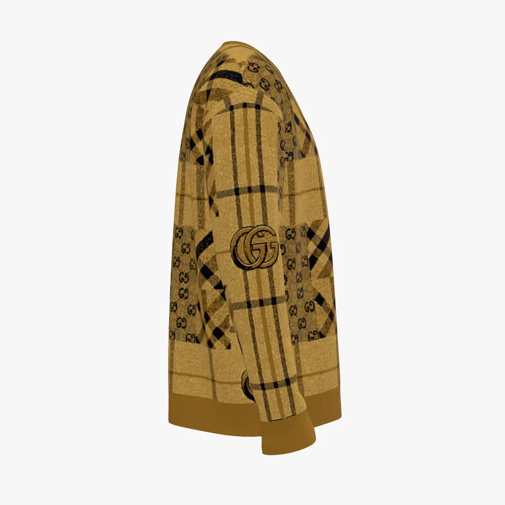G'iore Men's Oversized Crew Neck Pullover