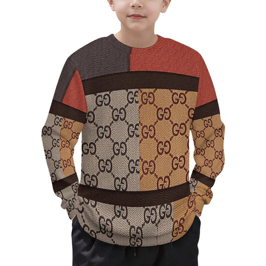 270gsm Children's Pullover Sweater LM737(All-Over Printing)
