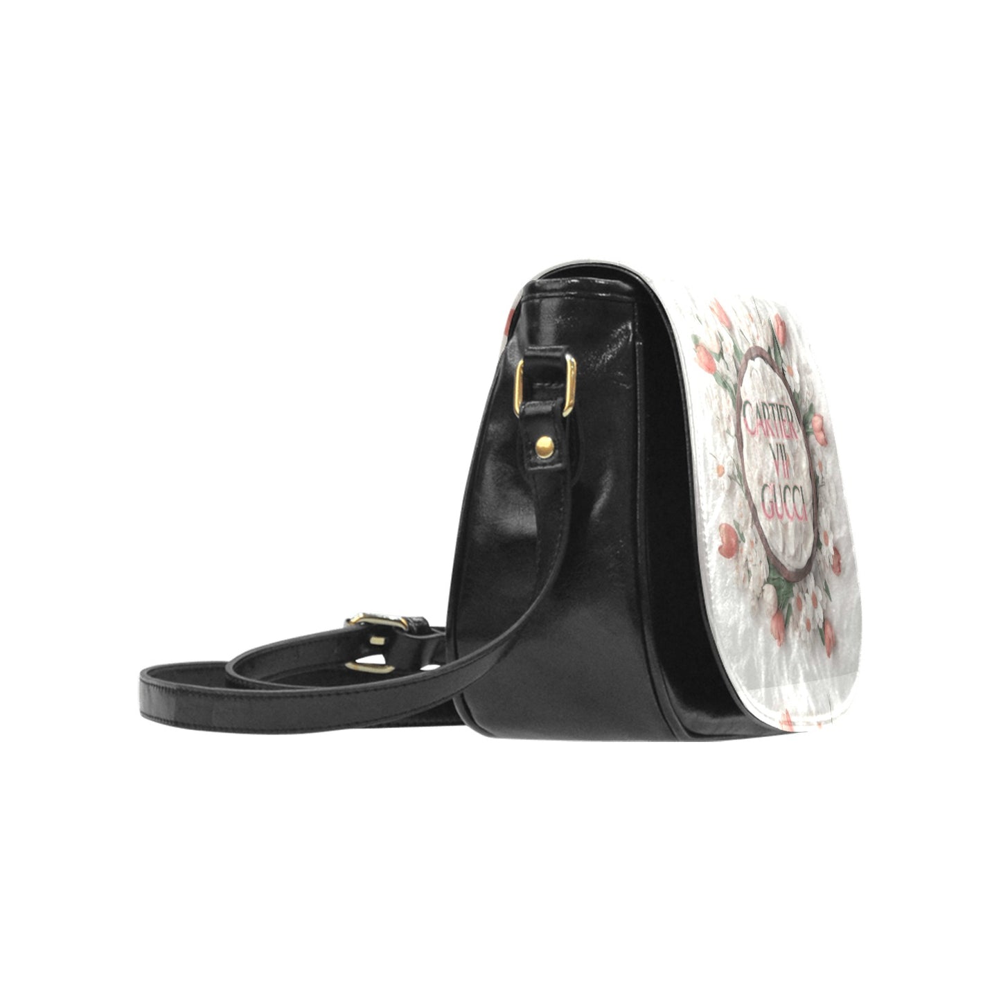 Cartier Gucci Classic Saddle Bag (Model 1648) (Small)