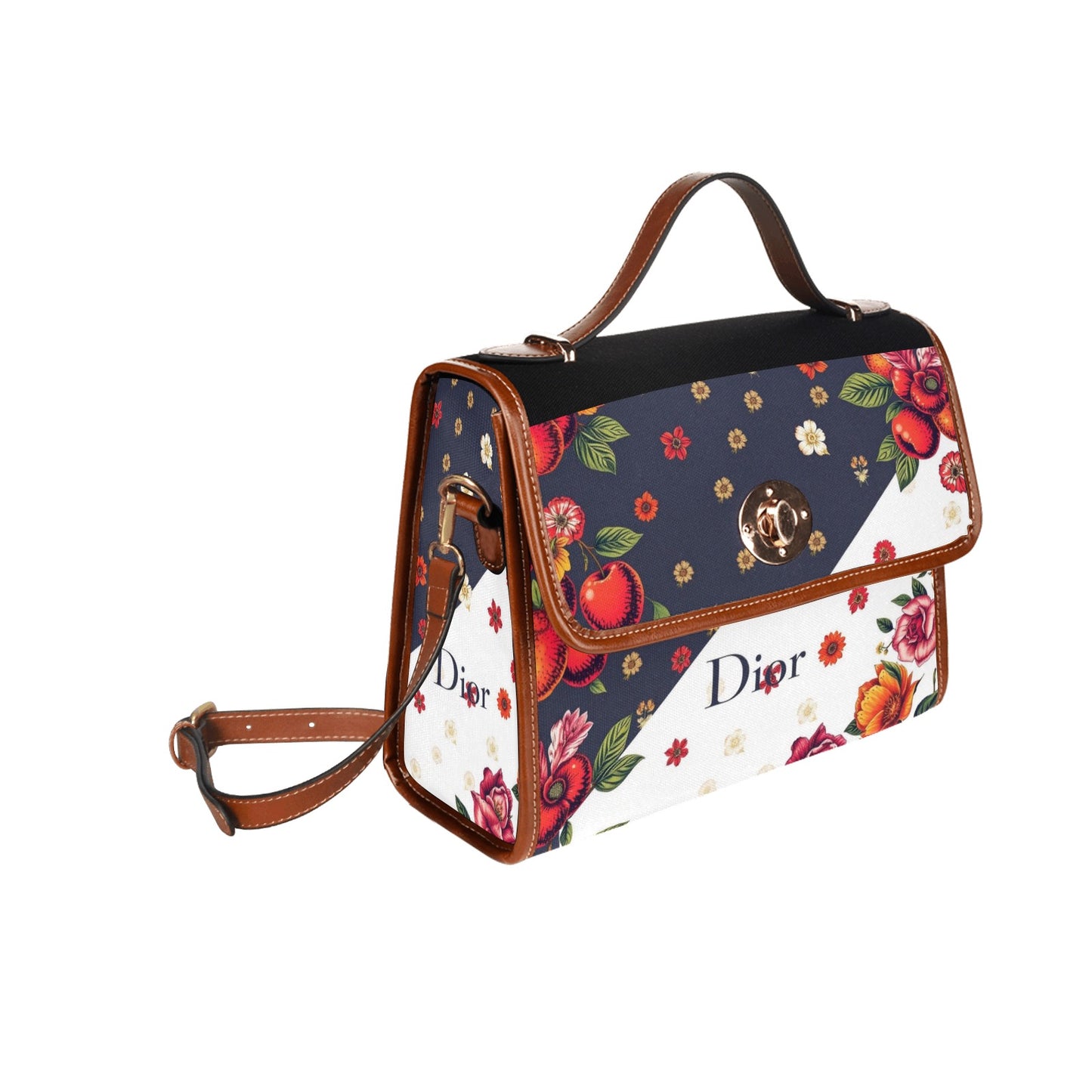 Cartier /Dior Canvas Bag-Brown (