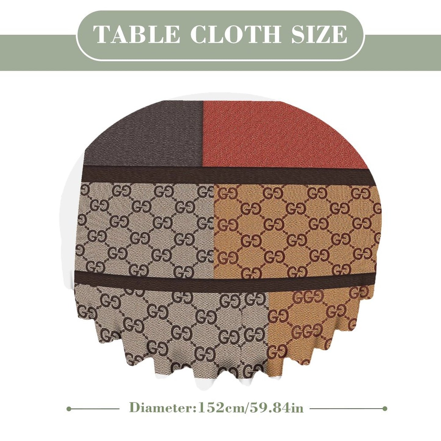 Giore by Cart Kitchen Round Tablecloth