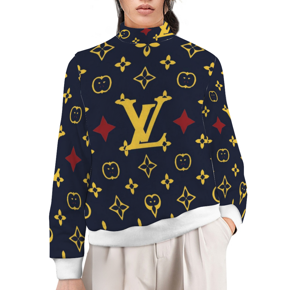 VL Gutton  Casual Turtleneck Long Sleeve Sweaters for Winter