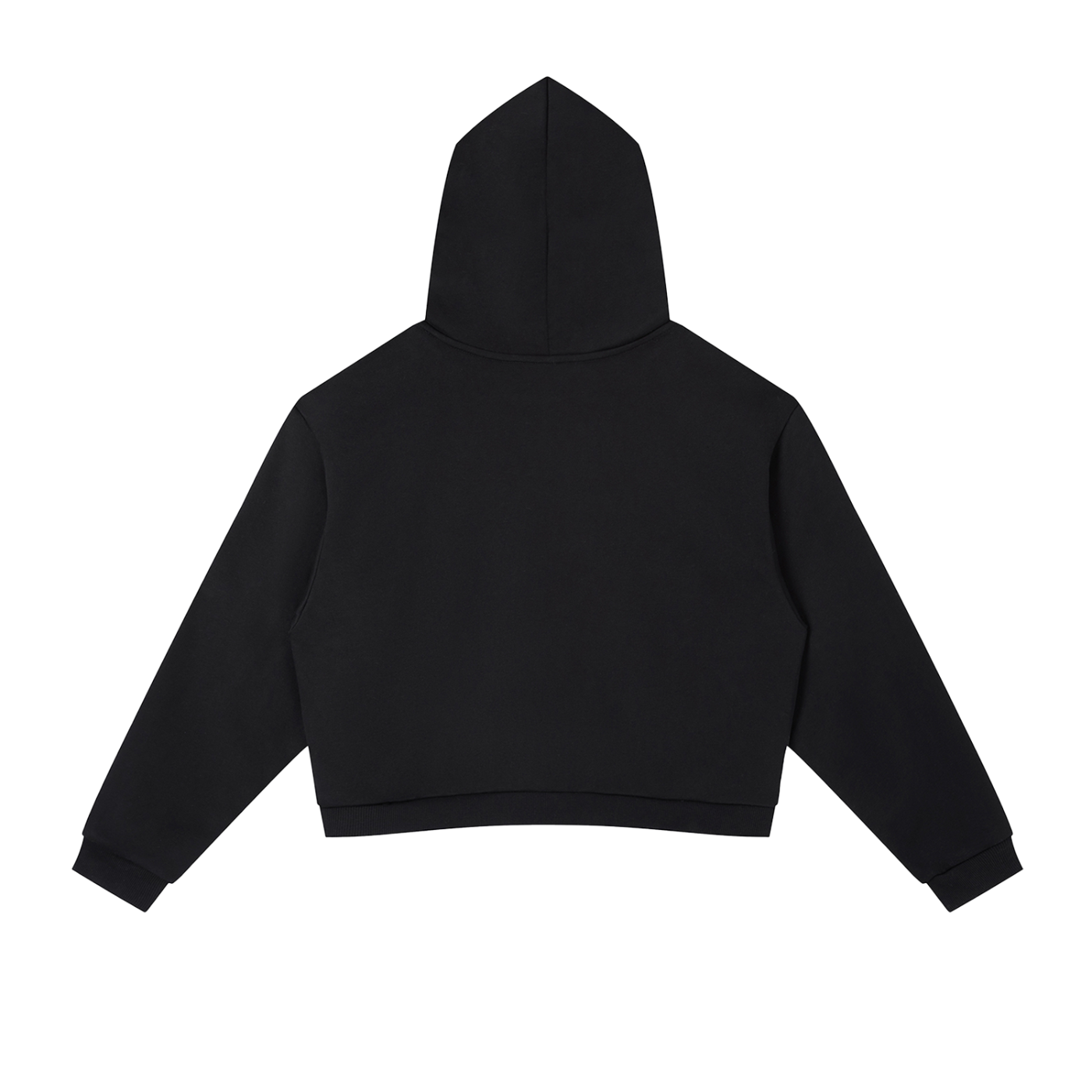 Carti Contrast Side Stripe Cropped Hoodie