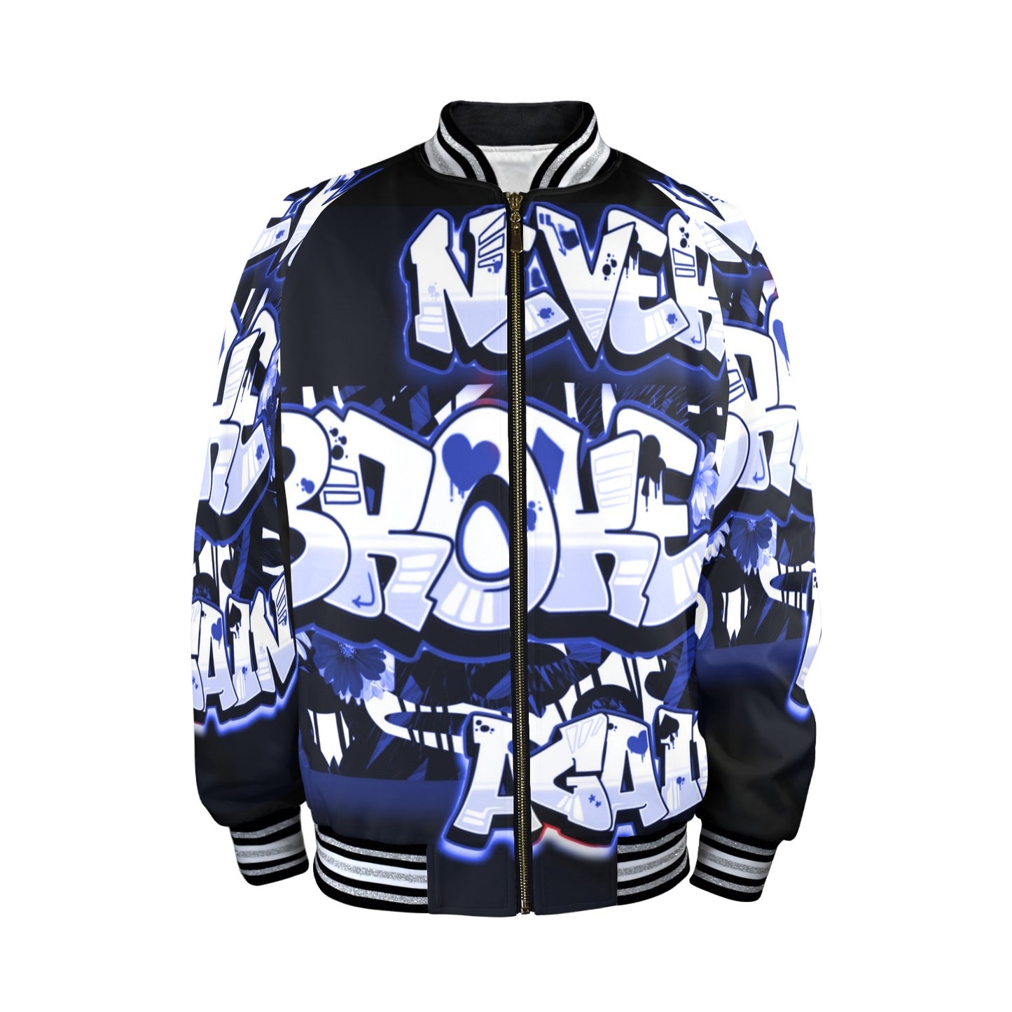Never Broke by Cartier Bomber Jacket