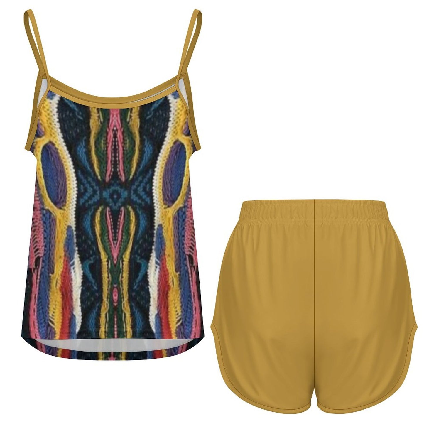 Cartier Cool Colors Ice Silk Camisole Pajama