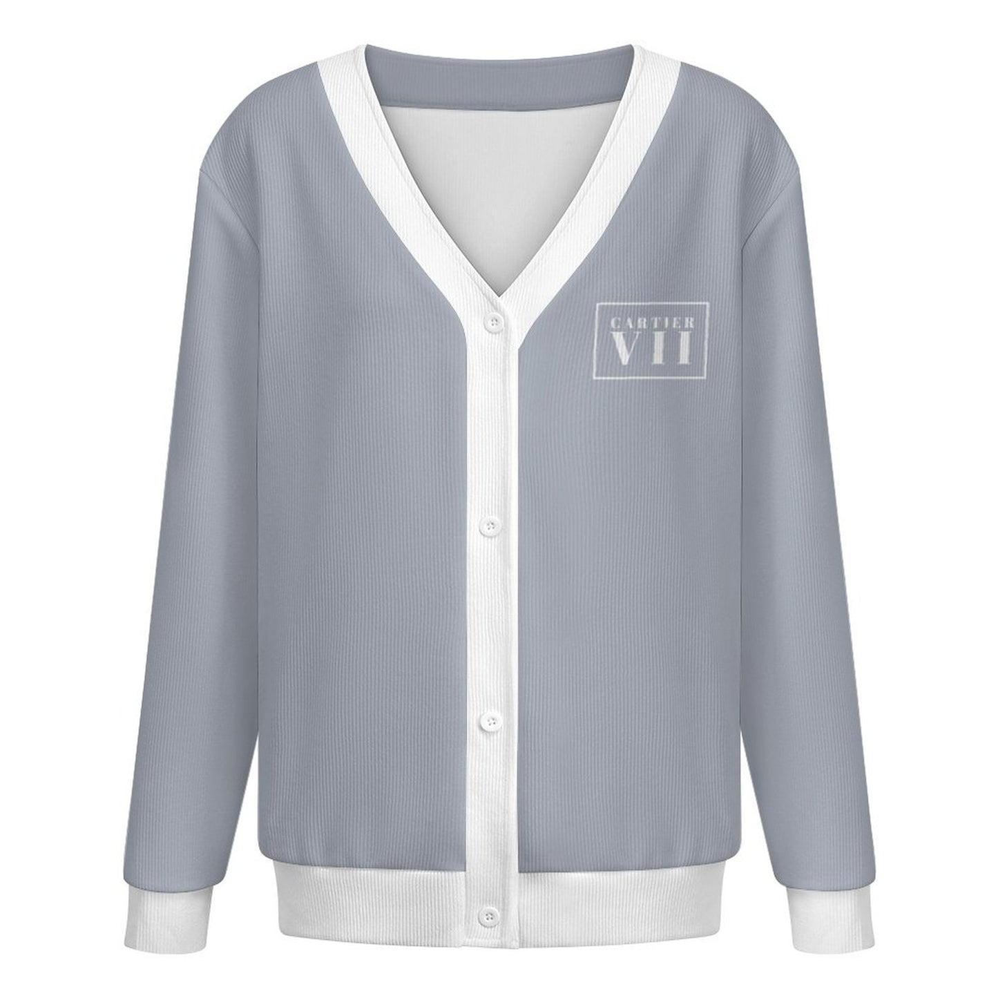 Carti VII  Button-Up Cardigan(All-Over Printing)
