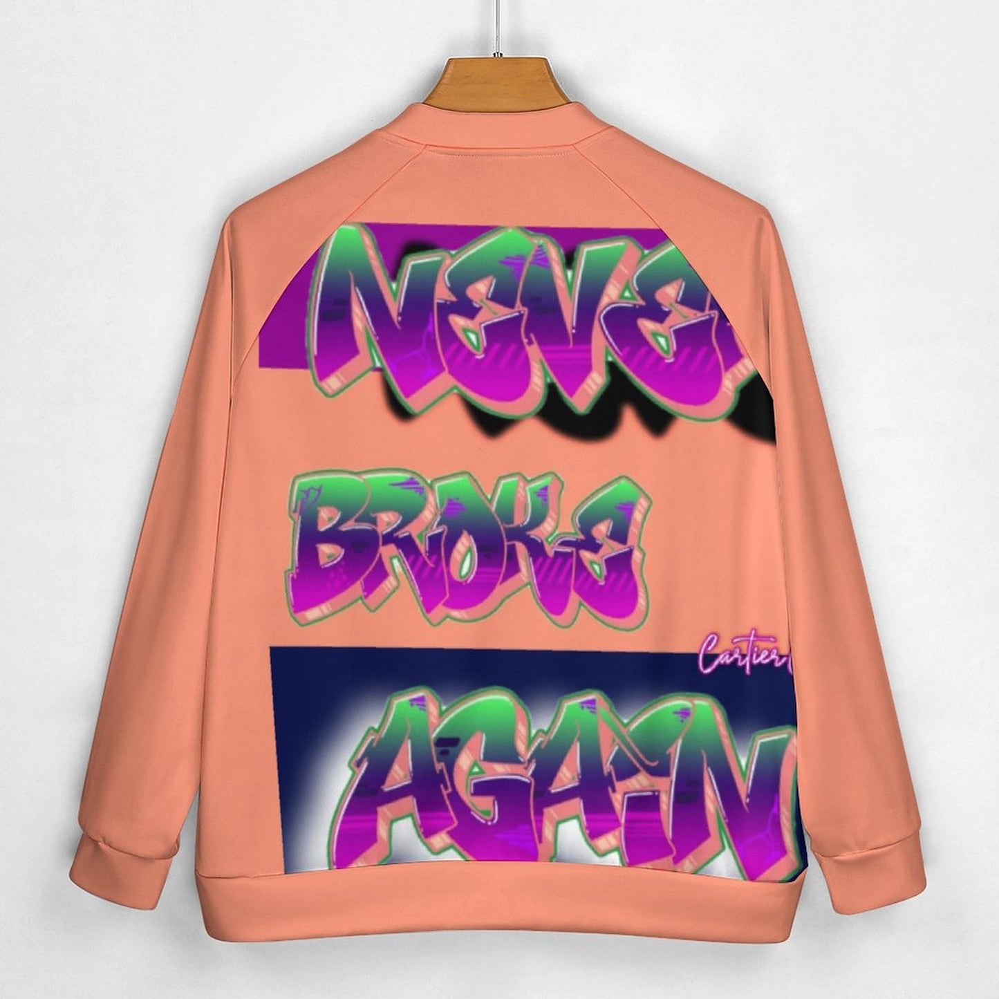 Never Broke Again BY Carti Men's Baseball Jacket