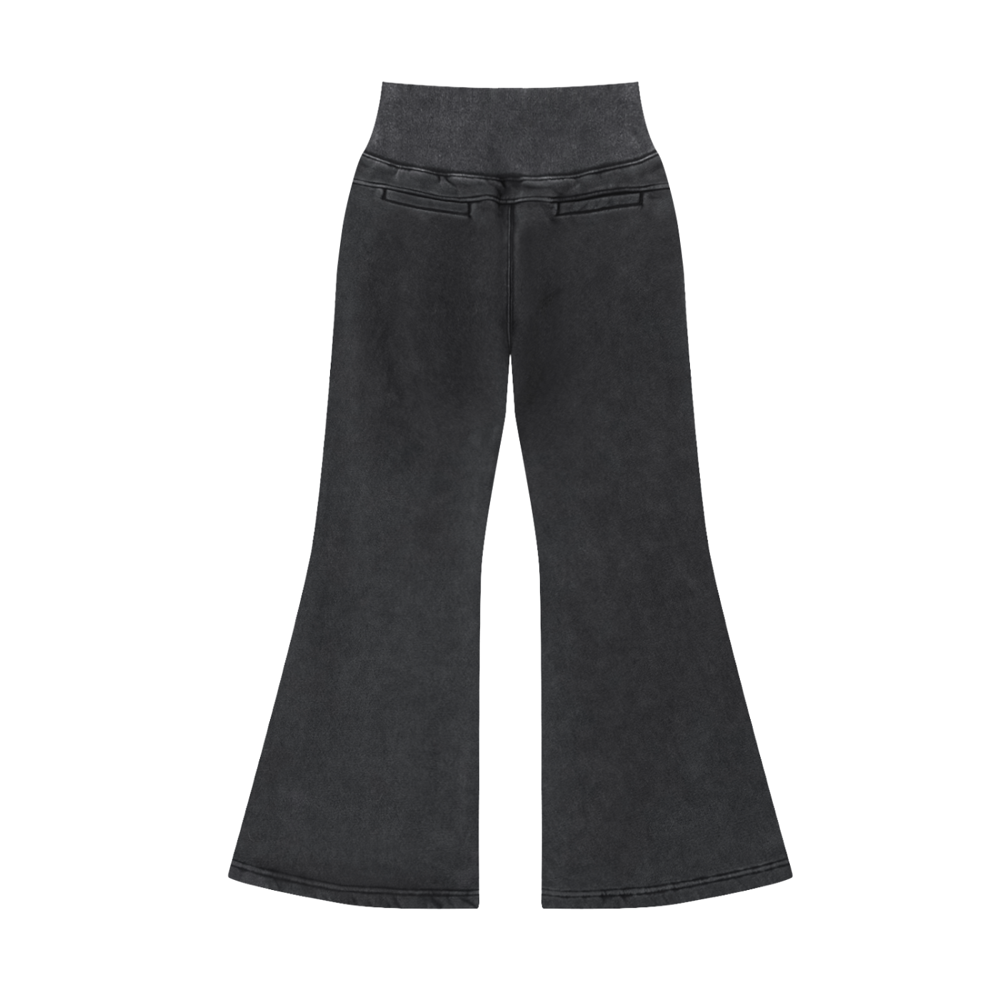 Carti Vintage Washed Flared Fleece Pants