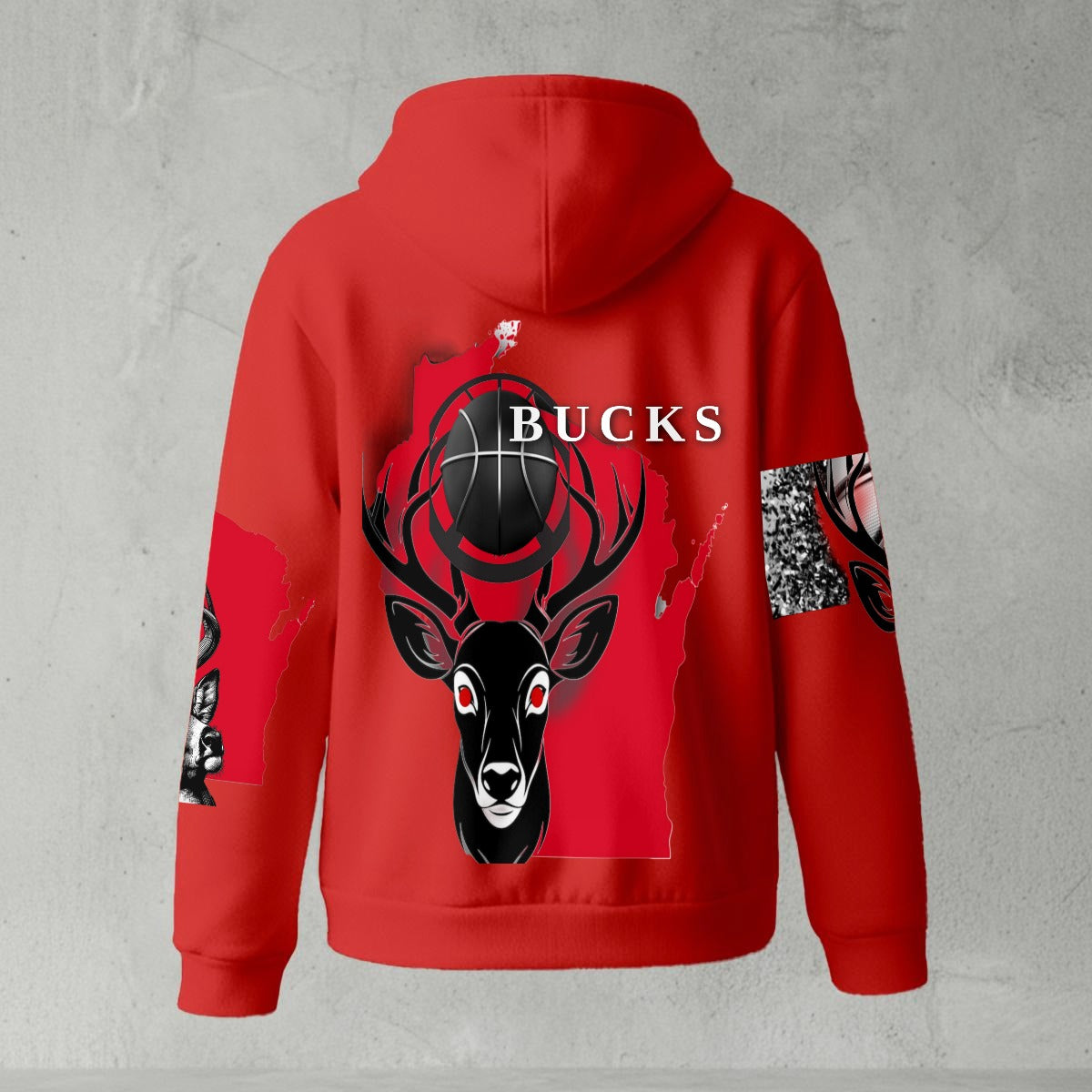 Buck MIlwaukee Men’s Zip Sweatshirt|